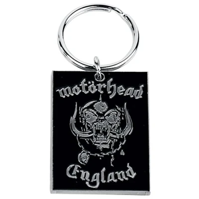 Image of Motorhead Keyring Keychain England warpig lemmy band logo Official One Size