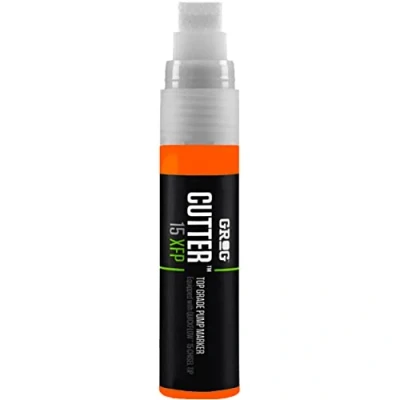 Image of Grog Cutter 15 XFP 15mm Xtra Flow Paint Marker Pen Supplied By Graff City (Clockwork Orange)