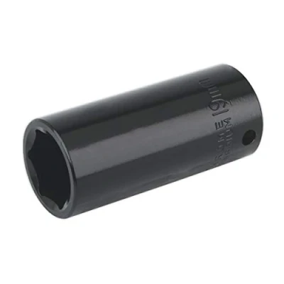 Image of Sealey Premier Impact Socket 19mm Deep 3/8&quot;Sq Drive