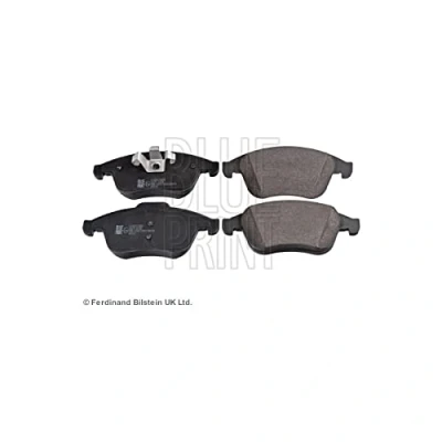 Image of 410607585R Brake pad set BLUE PRINT ADR164213 Front Axle with piston clip