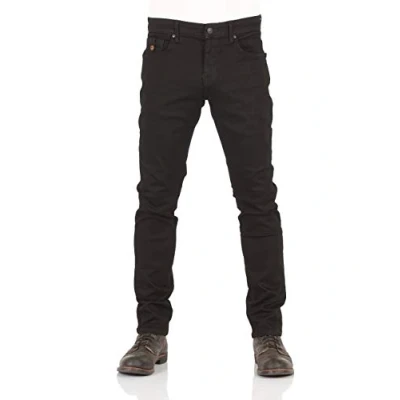 Image of LTB Jeans Men&#039;s Joshua Slim Jeans, New Black to Wash, 30W / 36L