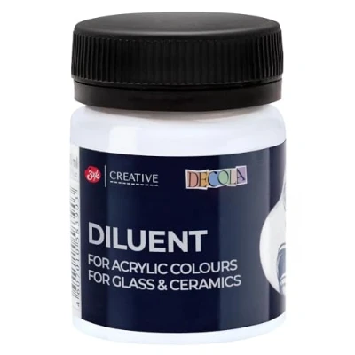 Image of Decola Diluent for Porcelain and Ceramics 50ml Acrylic Colours Made by Nevskaya Palitra