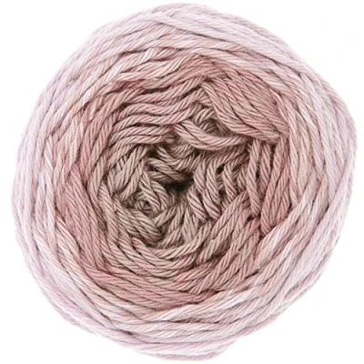 Image of Ricorumi Spin 50 g Colour 7 Gradient Mauve Fine Cotton for Crocheting Amigurumi Figures from the New Books
