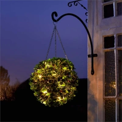 Image of Three Kings InLit Holly Ball, 30cm