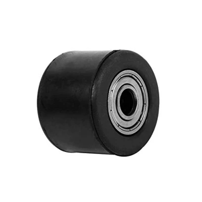 Image of Roller Tensioner Pulley, 8mm Chain Pulley Wheel Guide For Motorcycle Dirt Bike Enduro