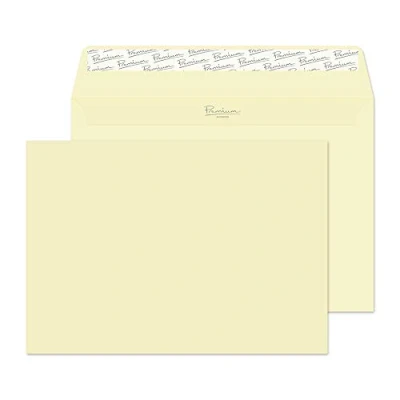 Image of Blake Business C5 162 x 229 mm 120 gsm Peel &amp; Seal Wallet Envelopes (51707) Vellum Wove Pack of 500