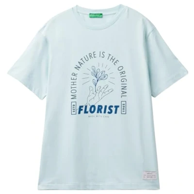 Image of Undercolors of Benetton Men&#039;s 3mi5u108d t Shirt, Light Blue 0w6, XXL