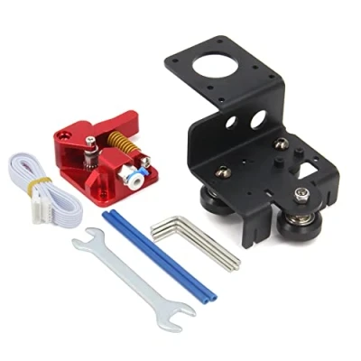 Image of Zeberoxyz Upgrade Dual Gear Version Direct Drive Extruder Support Plate Kit, Easy Print Flexible Filament for Ender 3 V2, Pro,Ender 3,CR 10,CR 10S 3D Printer (Dual Kit)