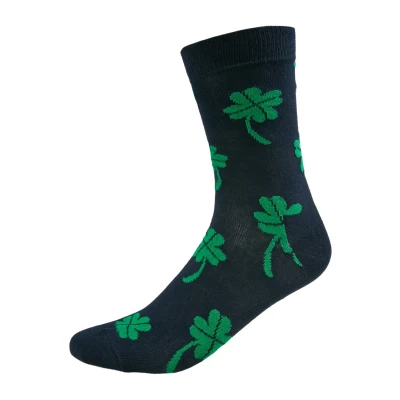 Image of Happy Socks Big Luck Socks, Blue, 7 12 (Manufacturer Size: 41 46)