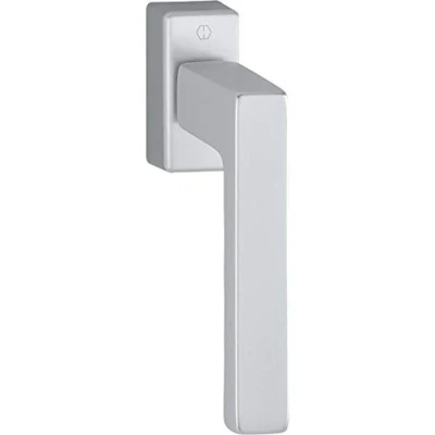 Image of HOPPE 10787880 Toulon Security Window Handle VK 7 x 32 42 mm Anodised Silver