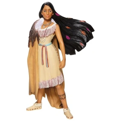 Image of Disney Showcase Collection Pocahontas Couture Figurine, 8.27 Inch