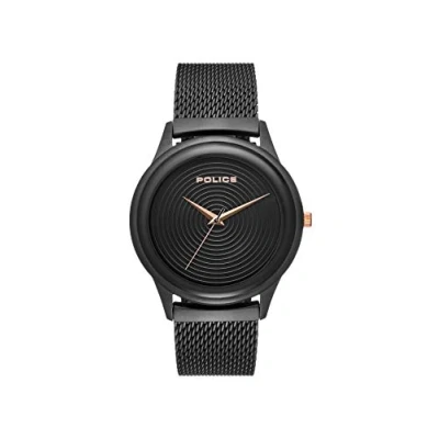 Image of Police Mens Analogue Classic Quartz Watch with Stainless Steel Strap PL.15524JSB/02MM