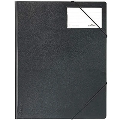 Image of Durable 232001 Folder with Elasticated Corners DIN A4 Black