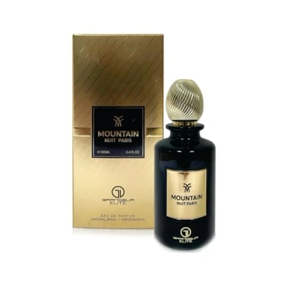 Image of Arabian Tonka Perfume Inspired Alternative Mountain Nuit Paris Unisex Eau De 100ml Bergamot and Vanilla Fragrance Made in Dubai by Sapphire’s choice