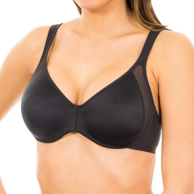 Image of Dim Generous 3792 WoMens bra with underwire and elastic sides Black Size 40C
