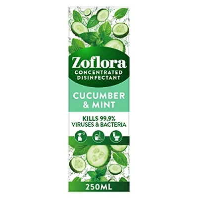 Image of Zoflora Cucumber &amp; Mint Concentrate, 250ml (Pack of 1)