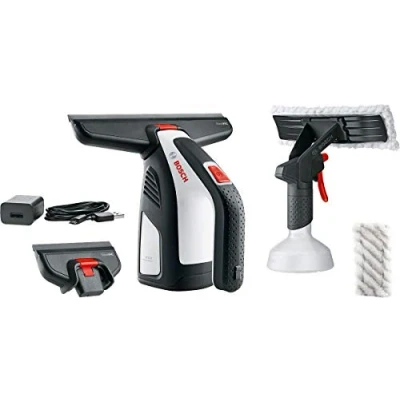 Image of Bosch GlassVac Cordless Window Vacuum with Integrated 3.6 V Lithium Ion Battery