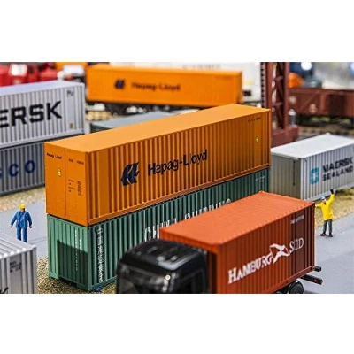 Image of Faller FA 180841 40 Hi Cube Container Hapag Lloyd Model Railway Accessories
