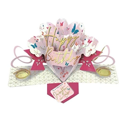 Image of Second Nature Pop Ups Daughter In Law Happy Birthday Up Greeting Card Cards POP197MC04