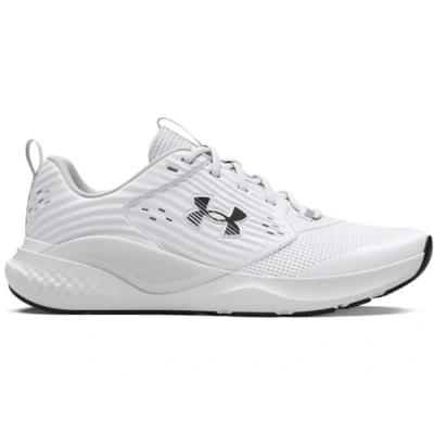 Image of Under Armour Women&#039;s UA W Charged Commit TR 4 Cross Trainer, White/Distant Gray/Black, 6 UK