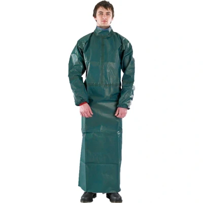 Image of Ansell 4000 Apron with Sleeves Ultrasonically Welded &amp; Taped Model 215 Size M