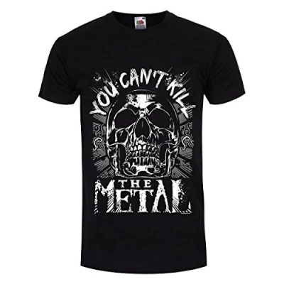 Image of Grindstore You Can&#039;t Kill The Metal T Shirt Black