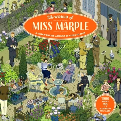 Image of Laurence King Publishing Orion The World of Miss Marple 1000 Piece Puzzle: Jigsaw