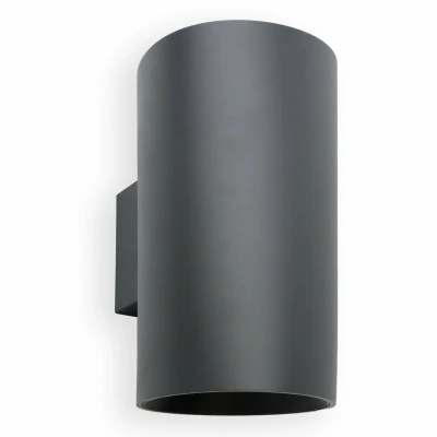 Image of Thon LED Up Down Wall Light Grey 2x 20W 3000K