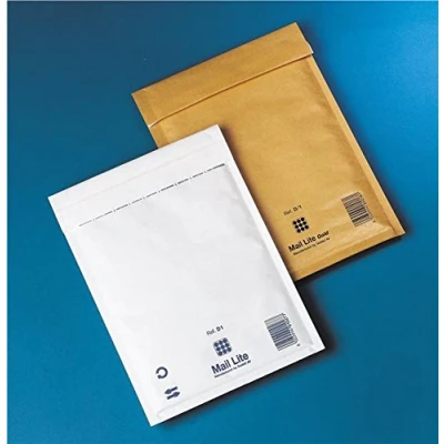 Image of Mail Lite Premium Bubble / Padded Mailing Envelopes White D/1 180mm x 260mm 100 Bags