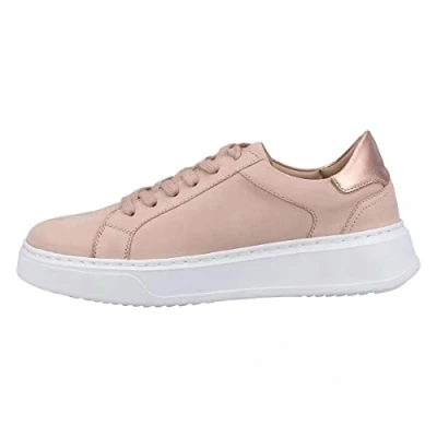 Image of Hush Puppies Women&#039;s Camille Sneaker, Light Pink, 7 UK