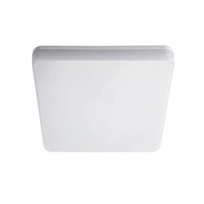 Image of IP54 Waterproof Outdoor Outside Bulkhead Wall Ceiling Mounted LED Garden Light Fitting Lighting (18W Neutral White Sensor Square)