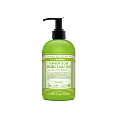 Image of Dr Bronner&#039;s Orange Ginger Lip Balm, Made with Organic Oils and No Synthetic Ingredients, Used for Lips, Dry Hands, Cuticles Chapped Chins, Certified Fair Trade, 4g Bar