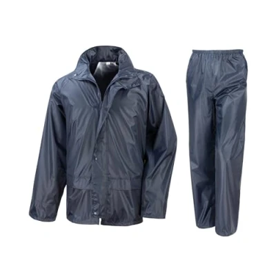 Image of Result R225J Rain Suit Navy, Large/Size 9/10
