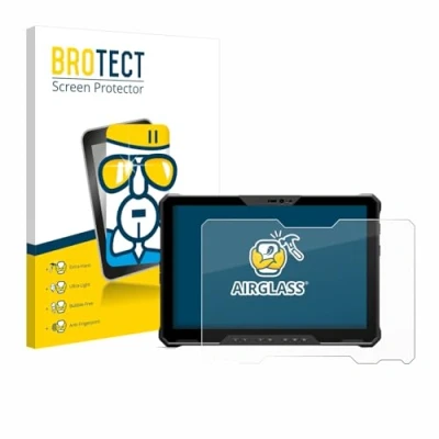 Image of brotect Glass Screen Protector Film compatible with Dell Latitude 7230 Rugged Extreme Foil 9H Protection [Scratch Resistant, High Clarity]