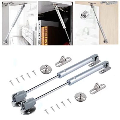 Image of 120N/33lb/12KG Gas Struts,Gas Springs,Lift Support,Gas Shocks,Lid Stay,Lid Support Soft Close,Safety Lift Struts Springs Shocks for Toy Box, Down Stay, Hinge Close Lid Support【Set of 2】