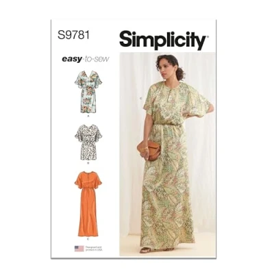 Image of SIMPLICITY SS9781K5 Misses&#039; Dresses K5 (8 10 12 14 16)