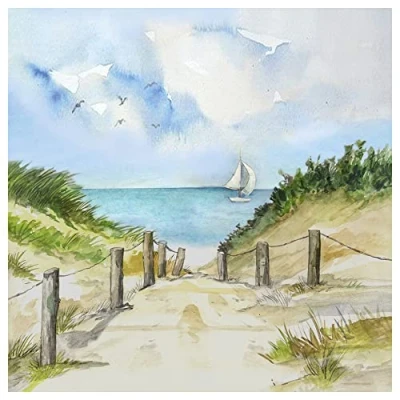 Image of Napkin Dune Path Pack of 20