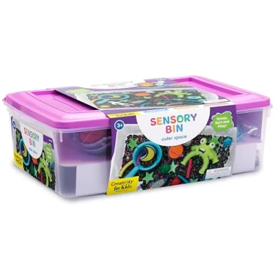 Image of Creativity for Kids Sensory Bin: Outer Space Preschool Toys