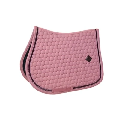 Image of Kentucky Horsewear Glitter Band Jumping Saddle Pad Fuchsia Full Size Horse &amp; Equestrian