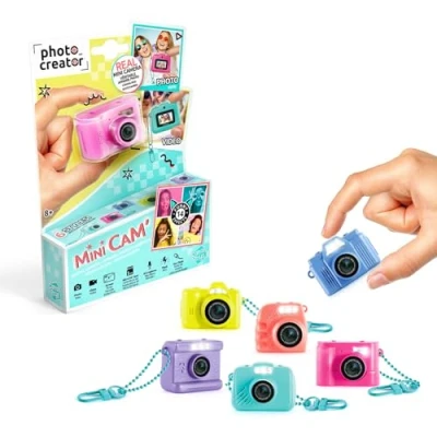 Image of Photo Creator Mini Cam Digital Camera, 1GB SD Card, Rechargeable, 6 Colours