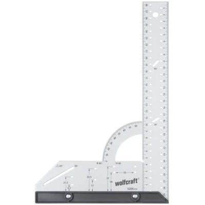 Image of wolfcraft Universal Angle &amp; Try Square I 5205000 For measuring, marking, drawing and guided cutting