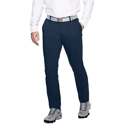 Image of Under Armour UA Showdown Taper Pant, tracksuit bottoms; joggers Men, Blue (Academy/Steel Medium Heather/Academy (408)), 30/32