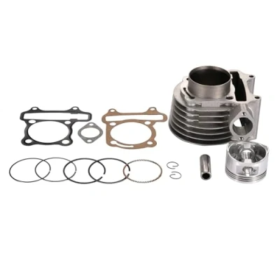 Image of GOOFIT 57.4mm Cylinder Kit Replacement For GY6 4 Stroke 125cc 150cc 157QMJ 152QMI Engine Gaskets Piston Rings Parts TaoTao Quads Go Karts Motorcycles Head Chinese Scooter