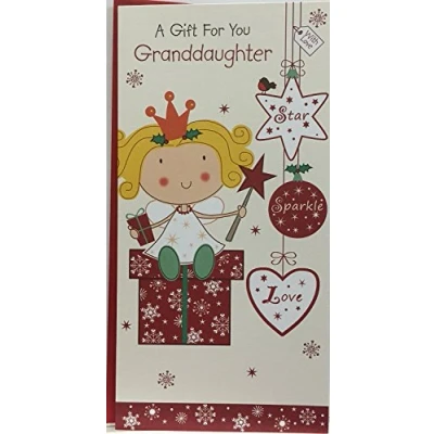 Image of Granddaughter Christmas Money Wallet