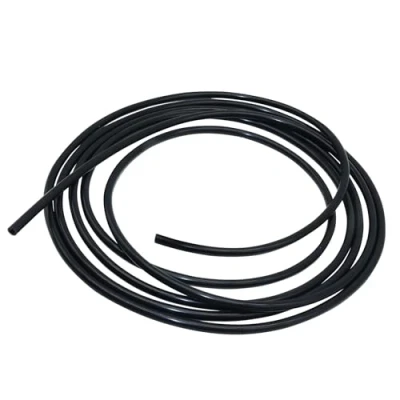 Image of iMeistek Flexible Silicone Tube, 2mm ID X 5mm OD 4M Tubing Water Air Hose Pipe for Pump Transfer Black