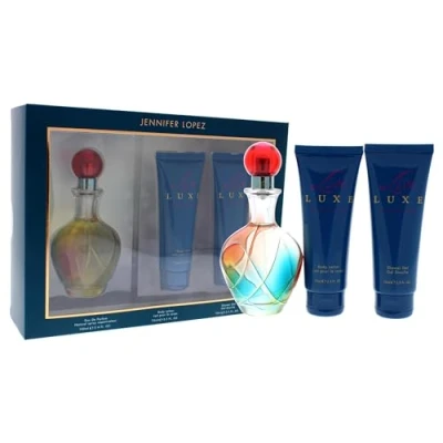 Image of Live Luxe by Jennifer Lopez for Women 3 Pc Gift Set 3.4oz EDP Spray, 2.5oz Shower Gel, Body