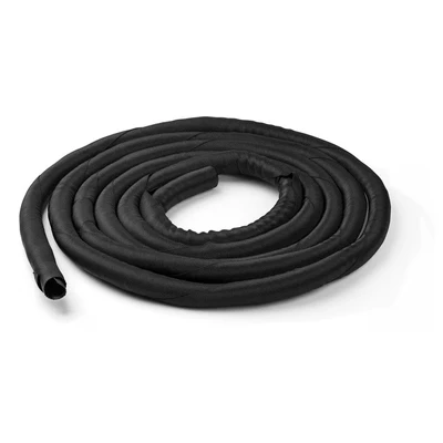 Image of StarTech.com 15&#039; (4.6m) Cable Management Sleeve Flexible Coiled Wrap 1.0 1.5&quot; dia. Expandable Polyester Cord Manager/Protector/Concealer Black Trimmable Organizer