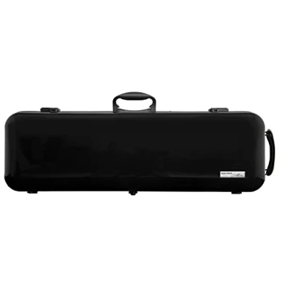 Image of GEWA AIR 2.1 Violin Case Black High Gloss with Additional Side Handle Made in Germany