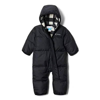 Image of Columbia Unisex Kids Snuggly Bunny Bunting, Snowsuit Romper, Black, Size 12/18