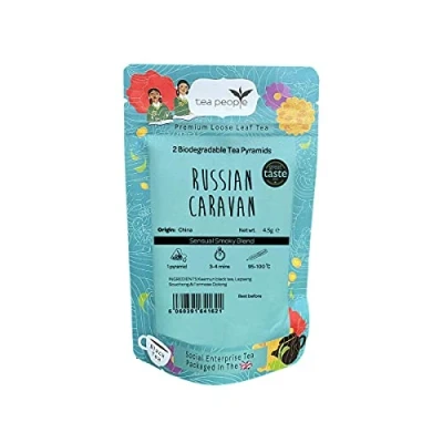 Image of tea People Russian Caravan 2 pyramids taster pack